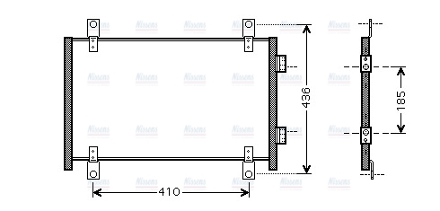 AVA Aircon Condenser FTA5302