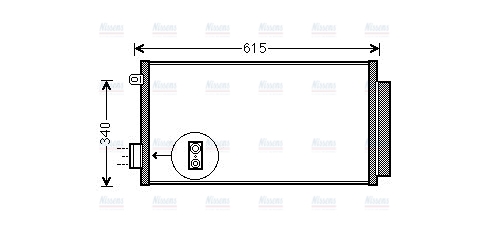 AVA Aircon Condenser FTA5412D