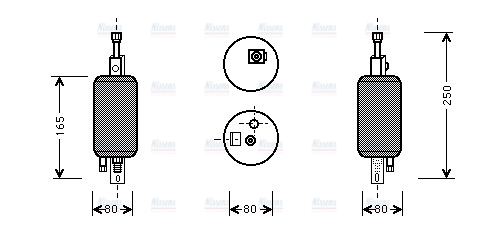 AVA Aircon Receiver Dryer Filter FTD029