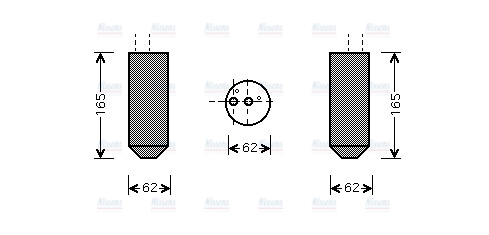AVA Aircon Receiver dryer FTD348