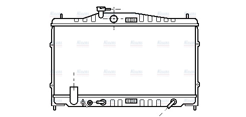 AVA Coolant Radiator HD2061