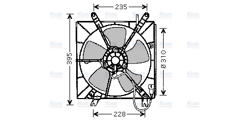 AVA Radiator Fan HD7508
