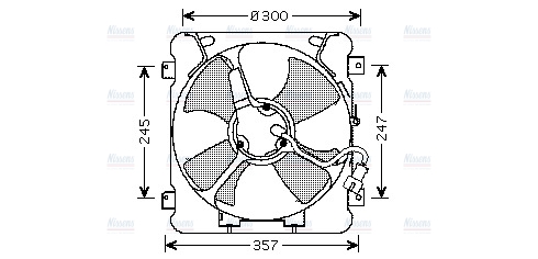 AVA Radiator Fan HD7527