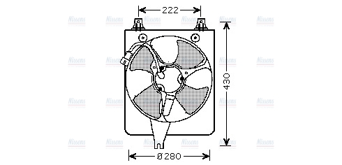 AVA Radiator Cooling Fan HD7529