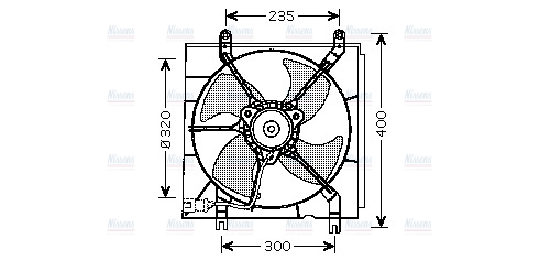 AVA Radiator Cooling Fan HD7530