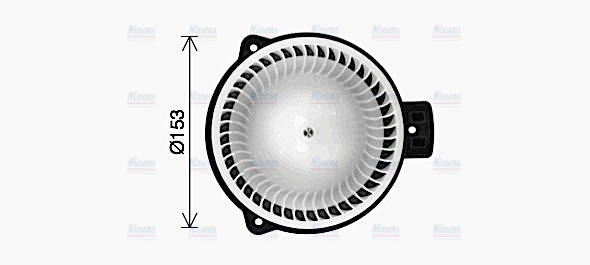 AVA Cabin Fan Blower Motor HD8326