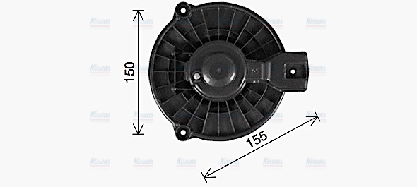 AVA Cabin Fan Blower Motor HD8326