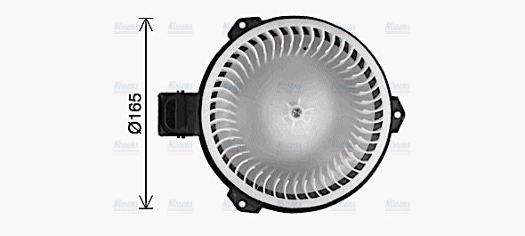 AVA Cabin Fan Blower Motor HD8327