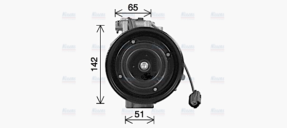 AVA Aircon Compressor HDAK322