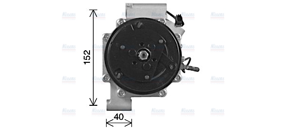 AVA Aircon Compressor HDAK332