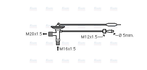 AVA Aircon Expansion valve HY1322
