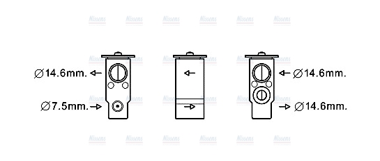 AVA Aircon Expansion Valve HY1397