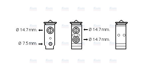 AVA Aircon Expansion Valve HY1441