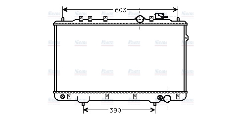 AVA Coolant Radiator HY2022