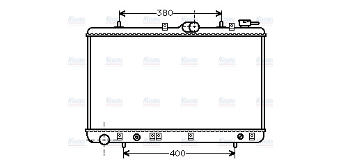 AVA Coolant Radiator HY2029