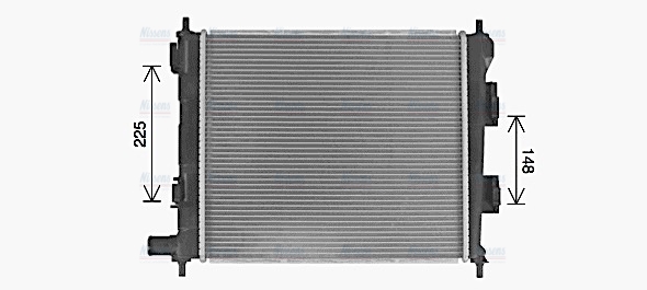 AVA Coolant Radiator HY2488