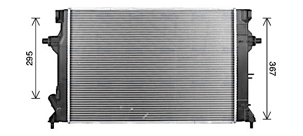 AVA Coolant Radiator HY2595