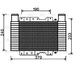 AVA Charge Air Intercooler HY4224