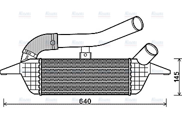 AVA Charge Air Intercooler HY4228