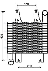 AVA Charge Air Intercooler HY4229