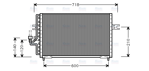 AVA Aircon Condenser HY5042