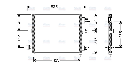 AVA Aircon Condenser HY5062