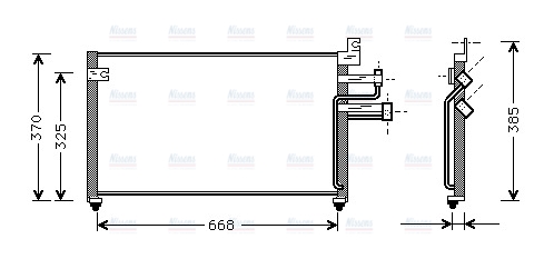 AVA Aircon Condenser HY5070