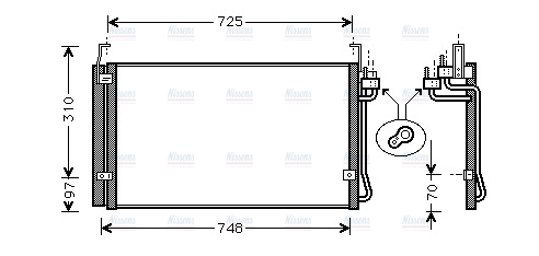 AVA Aircon Condenser HY5071D