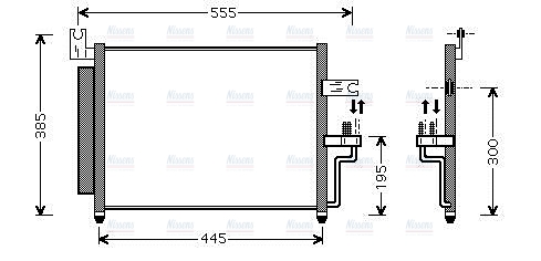 AVA Aircon Condenser HY5081D
