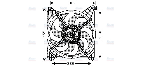 AVA Radiator Fan HY7509