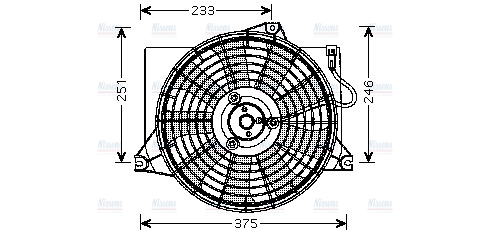 AVA Radiator Cooling Fan HY7521