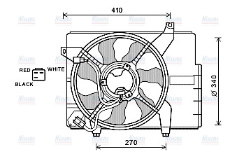 AVA Radiator Fan HY7527