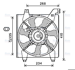 AVA Radiator Fan HY7538