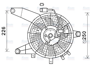 AVA Radiator Cooling Fan HY7564