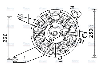 AVA Radiator Cooling Fan HY7569