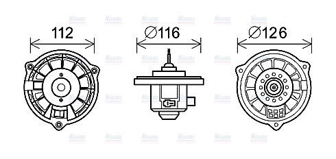 AVA Blower Fan HY8409
