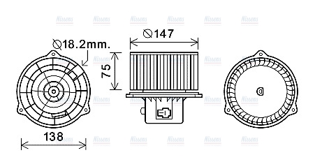 AVA Blower Fan HY8413