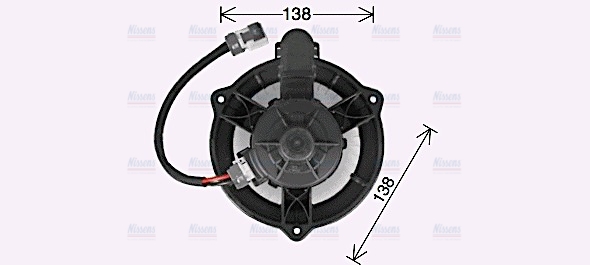 AVA Cabin Fan Blower Motor HY8474