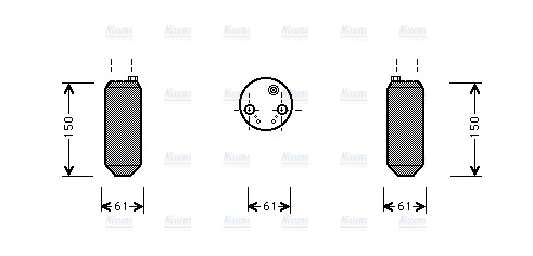 AVA Aircon Receiver Dryer Filter HYD001
