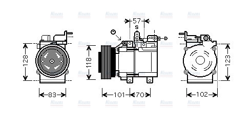 AVA Aircon Compressor HYK209