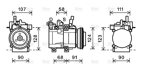 AVA Aircon Compressor HYK321