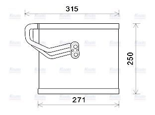 AVA Aircon Evaporator HYV271