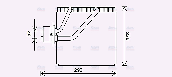AVA Aircon Evaporator HYV456