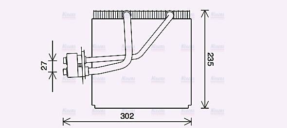 AVA Aircon Evaporator HYV457