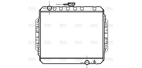 AVA Coolant Radiator IS2003