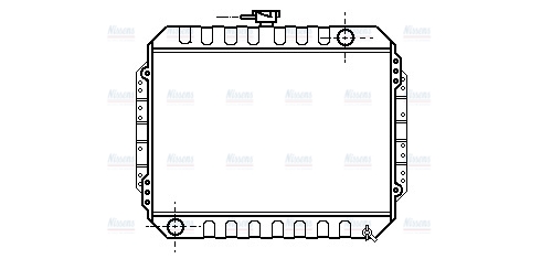 AVA Coolant Radiator IS2004