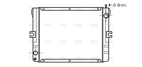 AVA Coolant Radiator IV2010
