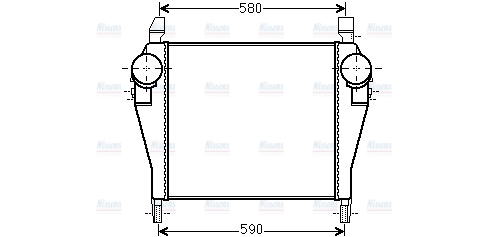 AVA Charge Air Intercooler IV4101