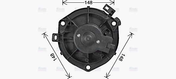 AVA Cabin Fan Blower Motor IV8503