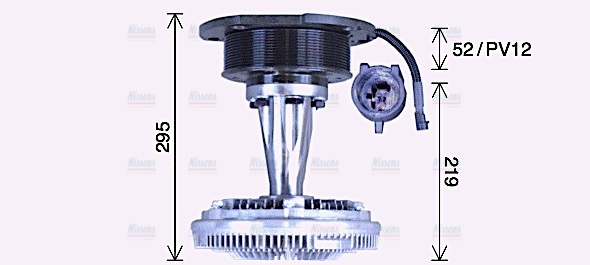 AVA Cooling Fan Clutch IVC147